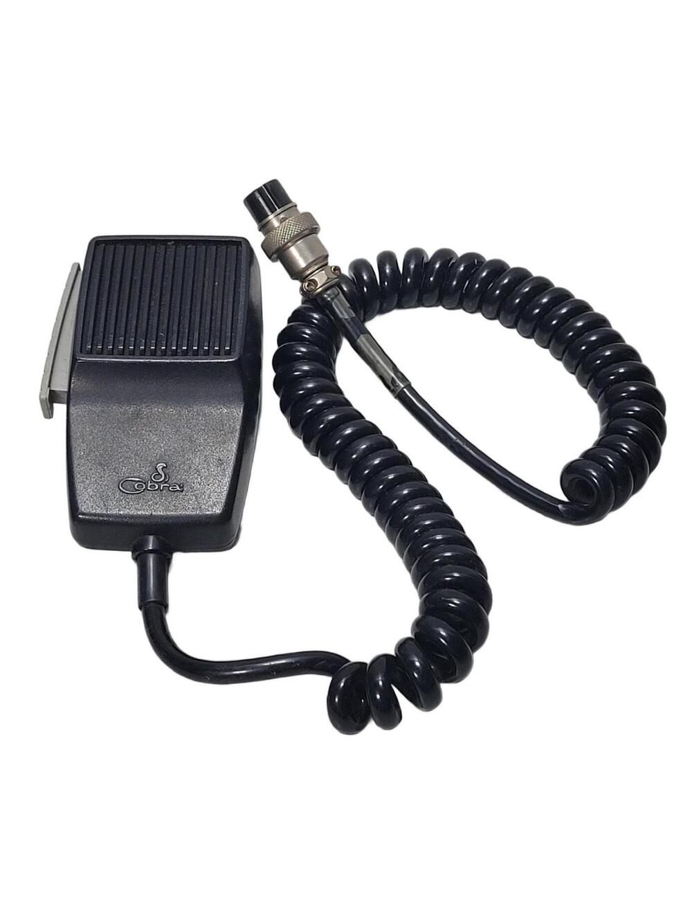 Cobra CB Radio Handheld Microphone 4-Pin Wired Electret Condenser PTT Mic